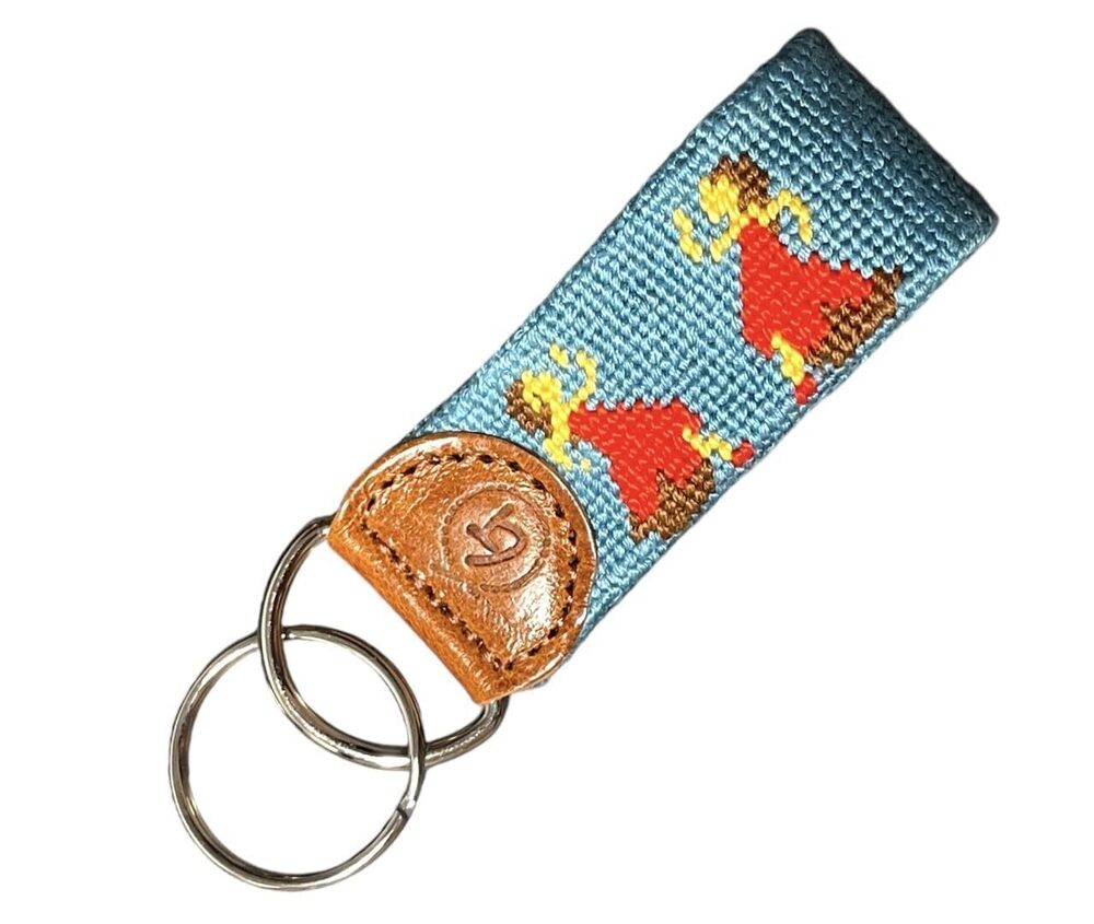 5349 Good Threads Needlepoint Keychains Dancing Lady